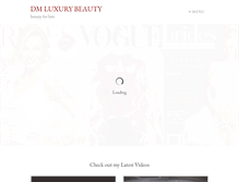 Tablet Screenshot of dmhair.com